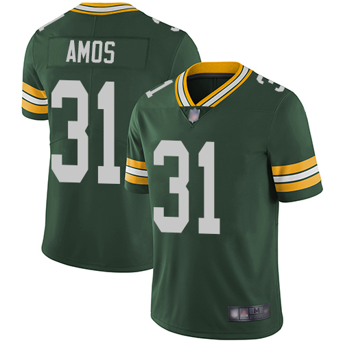 Green Bay Packers Limited Green Men #31 Amos Adrian Home Jersey Nike NFL Vapor Untouchable->youth nfl jersey->Youth Jersey